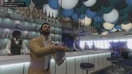 Spraying Champagne in the Penthouse (picture credits: Trevor Phillips, Youtube)